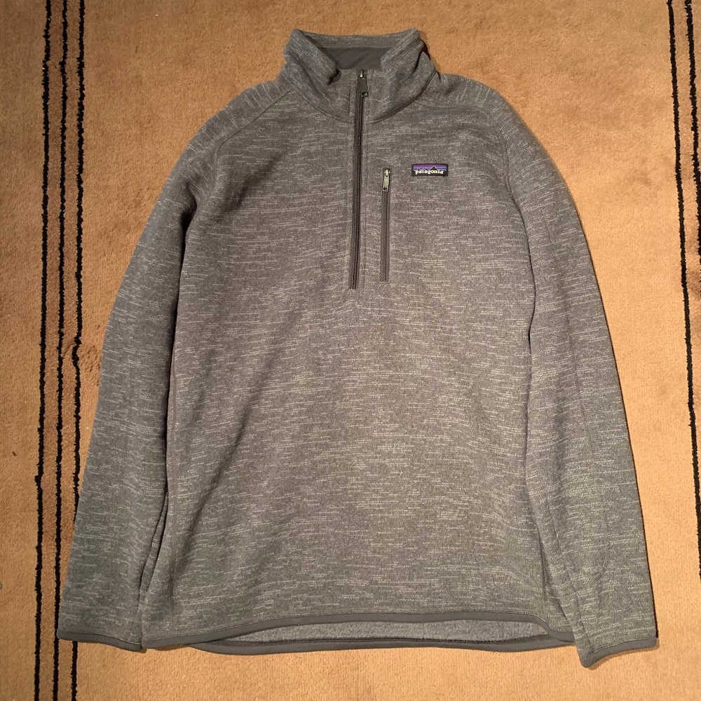 Mens Patagonia Grey Quarter Zip